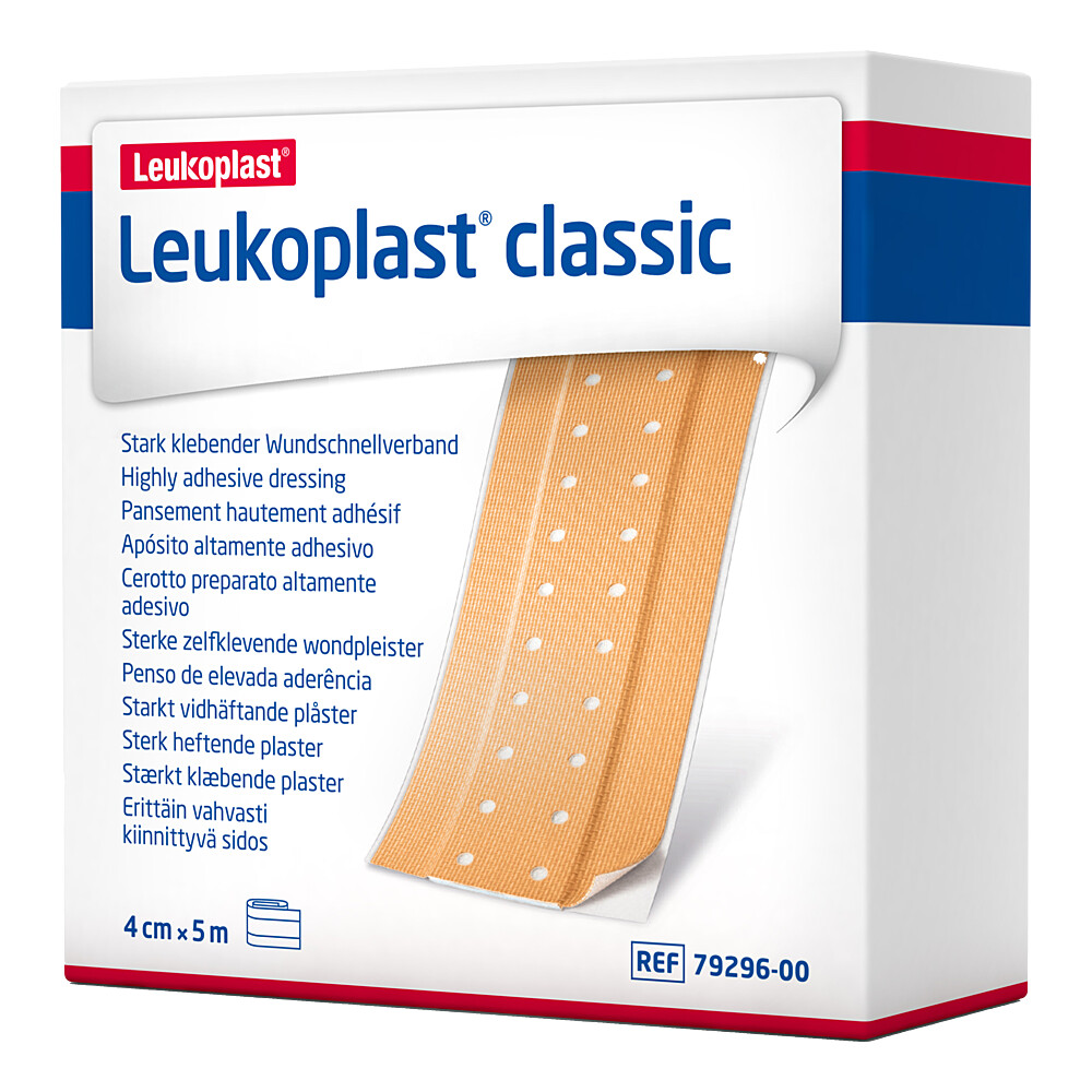 LEUKOPLAST Classic Pflaster 4 cmx5 m Rolle LEUKOPLAST Classic Pflaster 4 cmx5 m Rolle