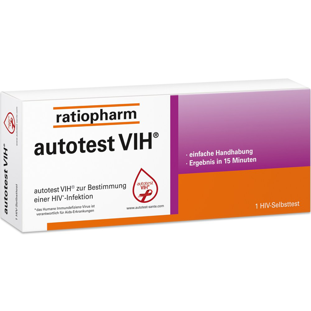 AUTOTEST VIH HIV-Selbsttest ratiopharm AUTOTEST VIH HIV-Selbsttest ratiopharm