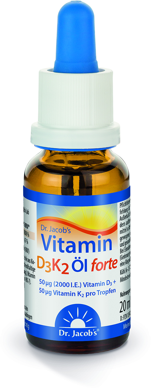 VITAMIN D3K2 Öl forte Tropfen VITAMIN D3K2 Öl forte Tropfen