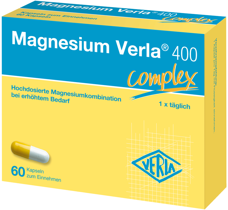 Magnesium Verla® 400 Kapseln Magnesium Verla® 400 Kapseln