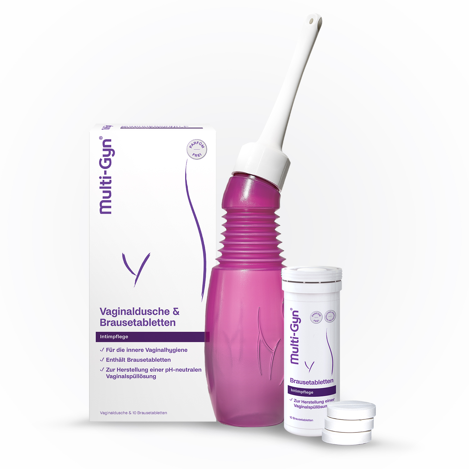 MULTI-GYN Vaginaldusche Kombipack Brausetabletten MULTI-GYN Vaginaldusche Kombipack Brausetabletten