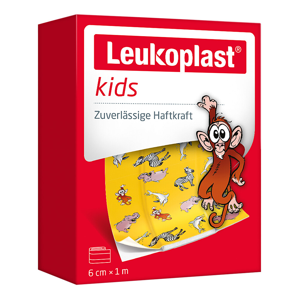 LEUKOPLAST kids Pflaster 6 cmx1 m LEUKOPLAST kids Pflaster 6 cmx1 m