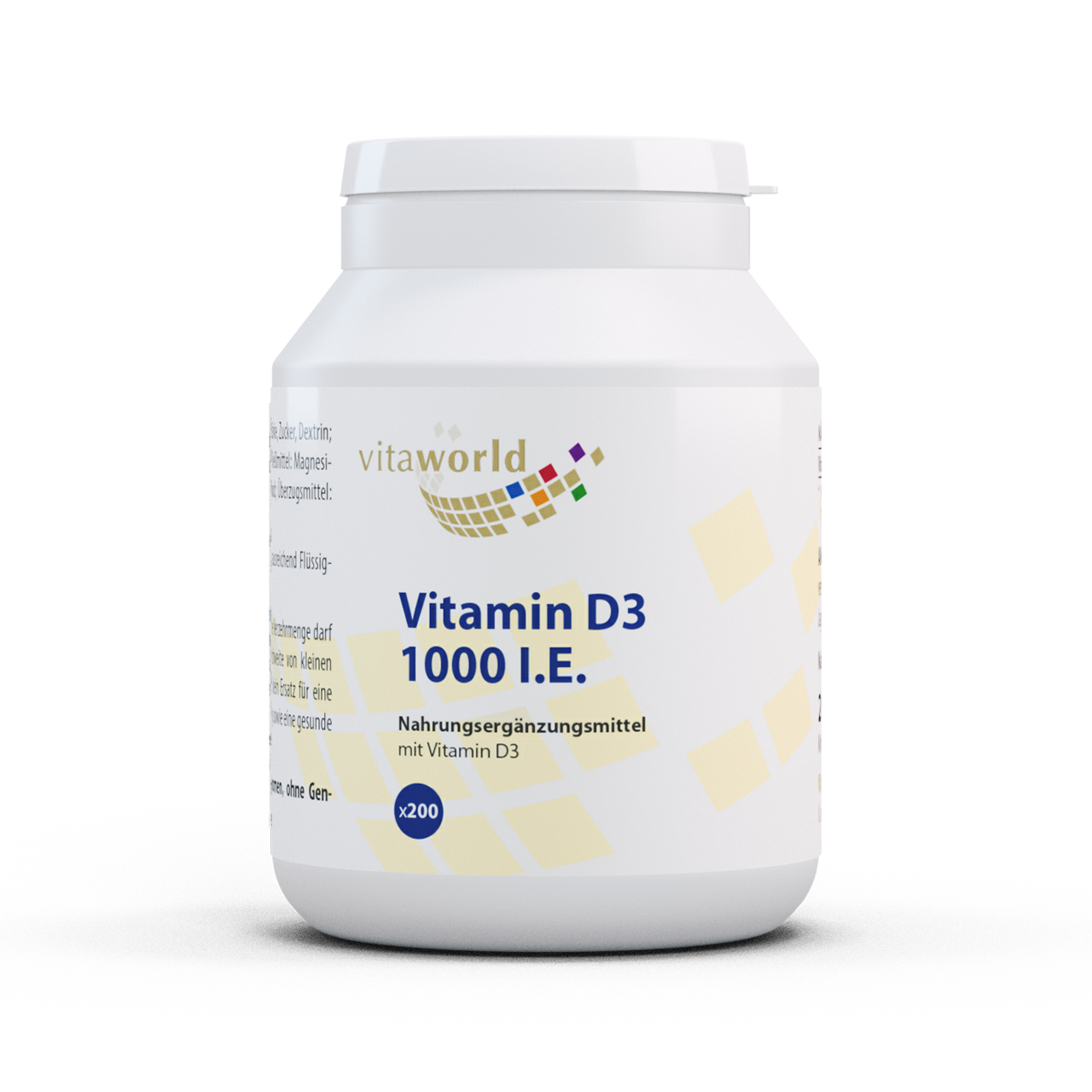 VITAMIN D3 1000 I.E. pro Tag Tabletten VITAMIN D3 1000 I.E. pro Tag Tabletten