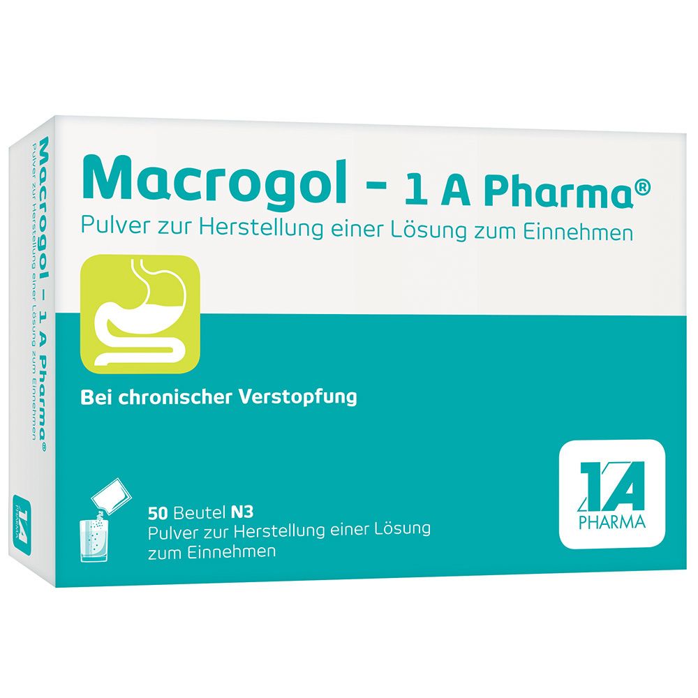 MACROGOL-1A Pharma Plv.z.Her.e.Lsg.z.Einnehmen MACROGOL-1A Pharma Plv.z.Her.e.Lsg.z.Einnehmen