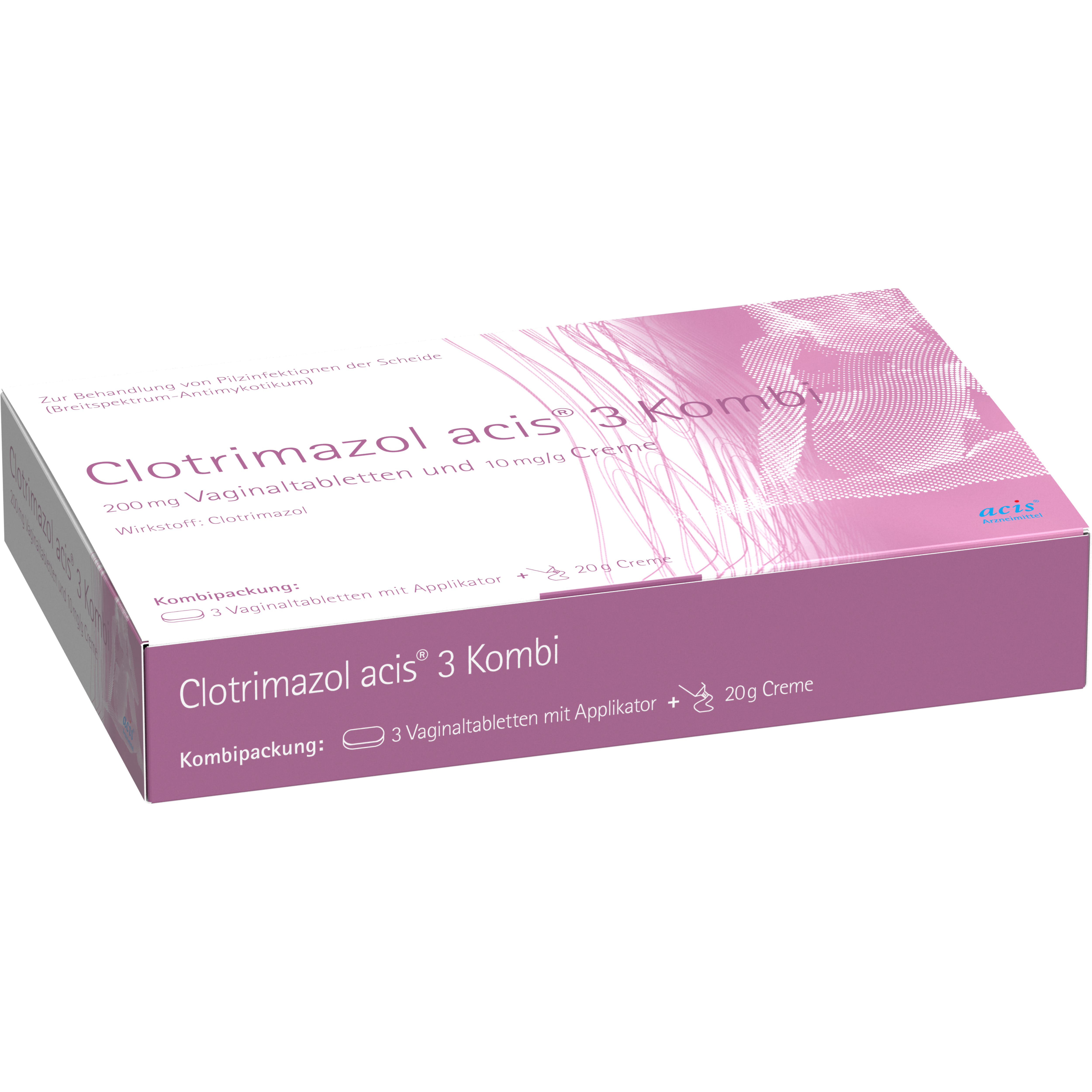 CLOTRIMAZOL acis 3 Kombipackung CLOTRIMAZOL acis 3 Kombipackung