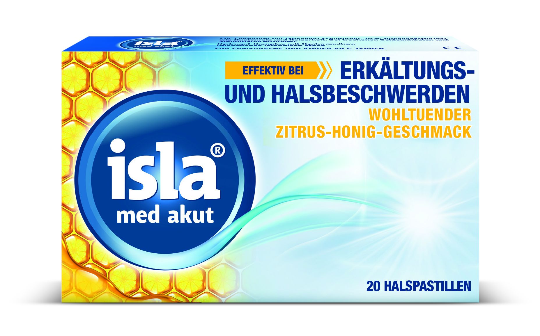 ISLA MED akut Zitrus-Honig Pastillen ISLA MED akut Zitrus-Honig Pastillen