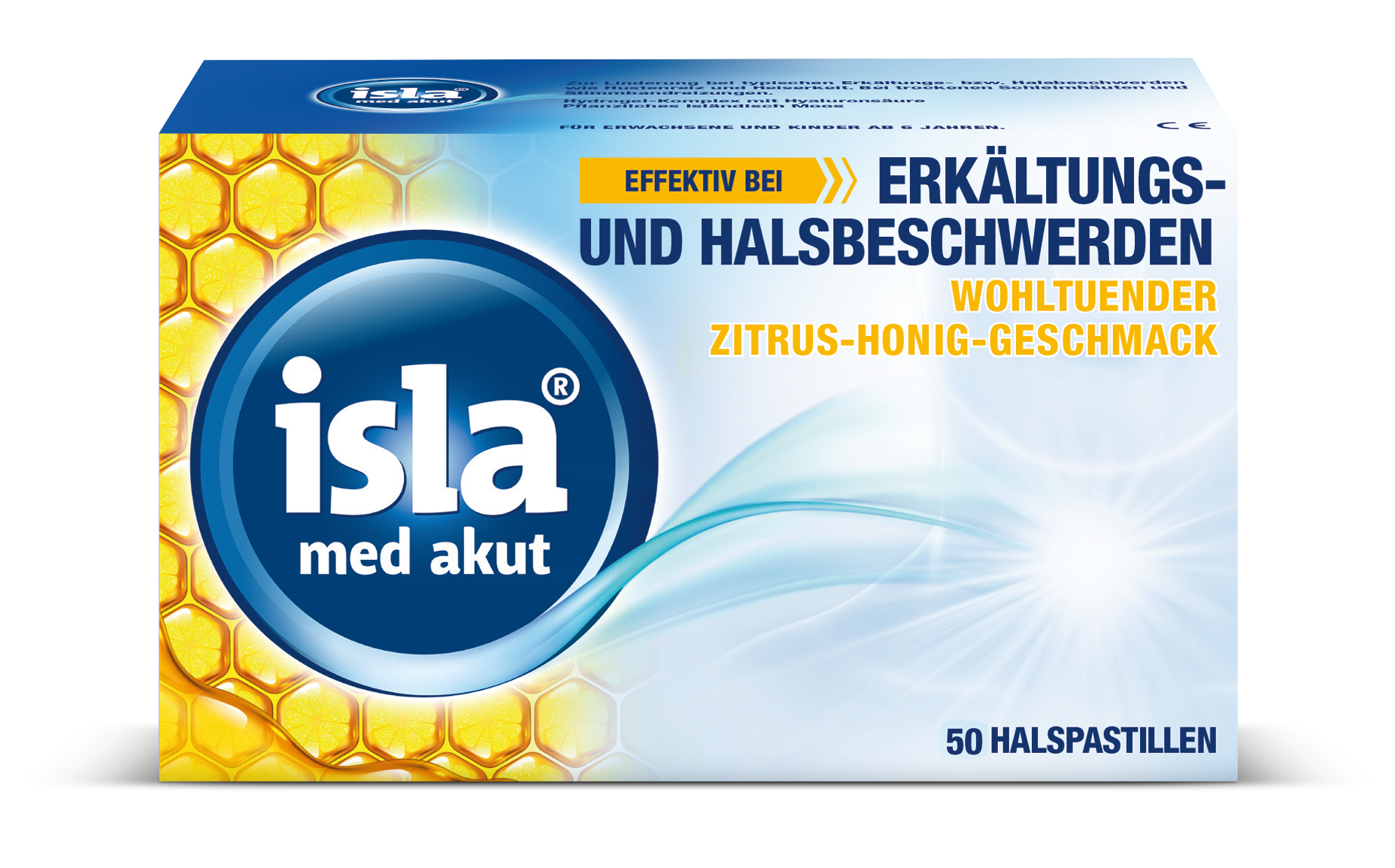 ISLA MED akut Zitrus-Honig Pastillen ISLA MED akut Zitrus-Honig Pastillen