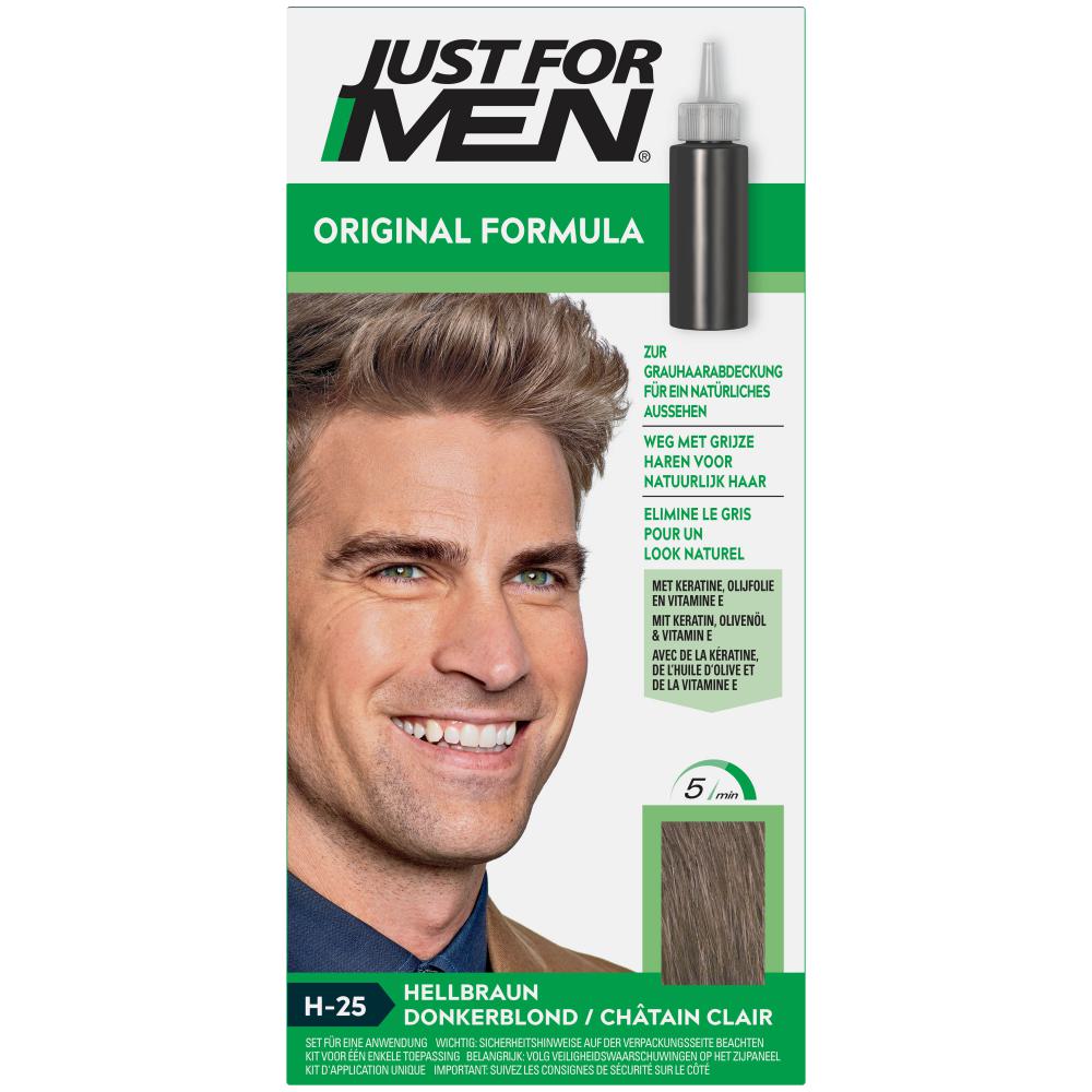 JUST for men Tönungsshampoo hellbraun JUST for men Tönungsshampoo hellbraun