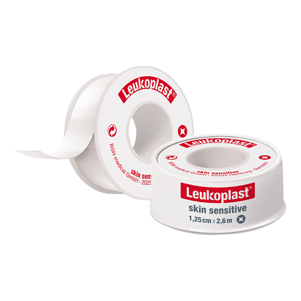 LEUKOPLAST Skin Sensitive 1,25 cmx2,6 m m.Schutzr. LEUKOPLAST Skin Sensitive 1,25 cmx2,6 m m.Schutzr.