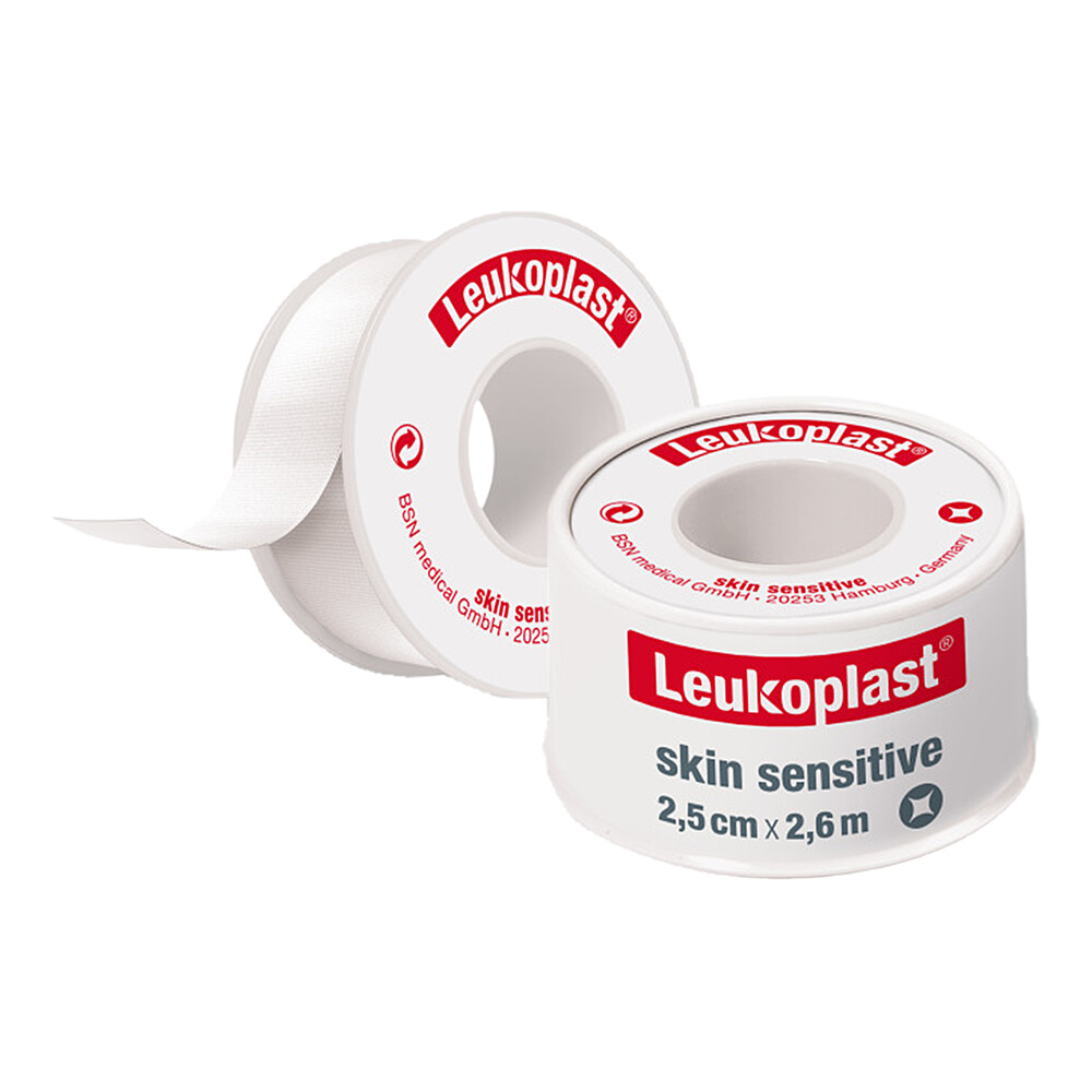 LEUKOPLAST Skin Sensitive 2,5 cmx2,6 m m.Schutzr. LEUKOPLAST Skin Sensitive 2,5 cmx2,6 m m.Schutzr.