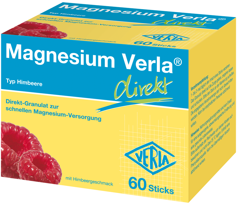 Magnesium Verla® direkt Typ Himbeere Magnesium Verla® direkt Typ Himbeere