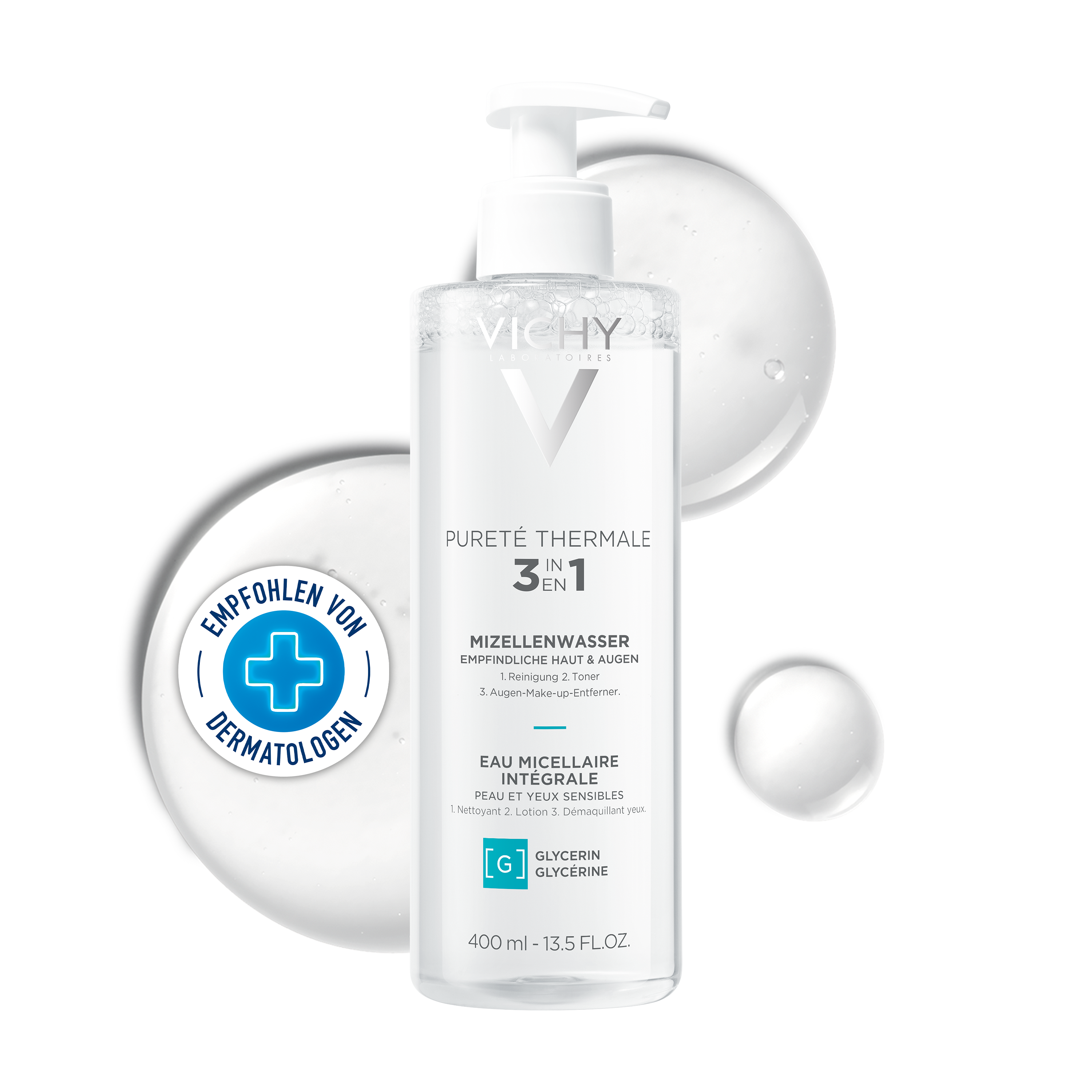 VICHY PURETE Thermale Mineral Mizellen-Fluid sens. VICHY PURETE Thermale Mineral Mizellen-Fluid sens.
