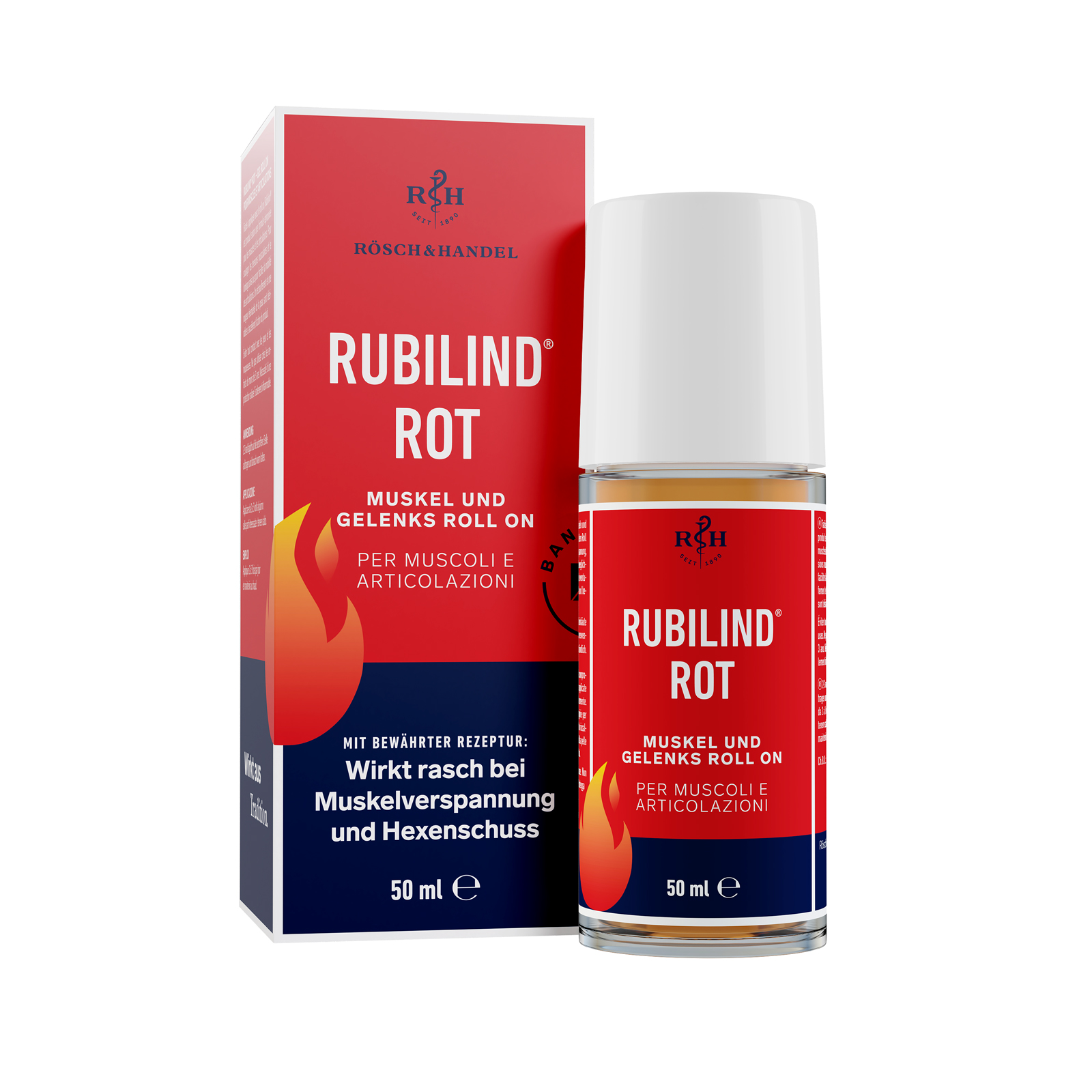 RUBILIND rot Muskel und Gelenks Roll-on RUBILIND rot Muskel und Gelenks Roll-on
