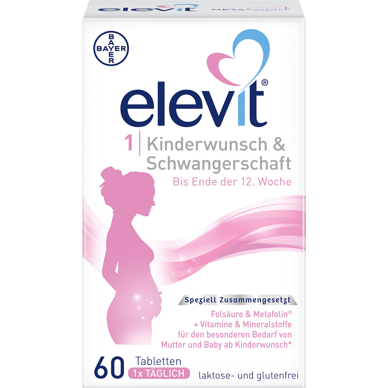 ELEVIT 1 Kinderwunsch & Schwangerschaft Tabletten ELEVIT 1 Kinderwunsch & Schwangerschaft Tabletten