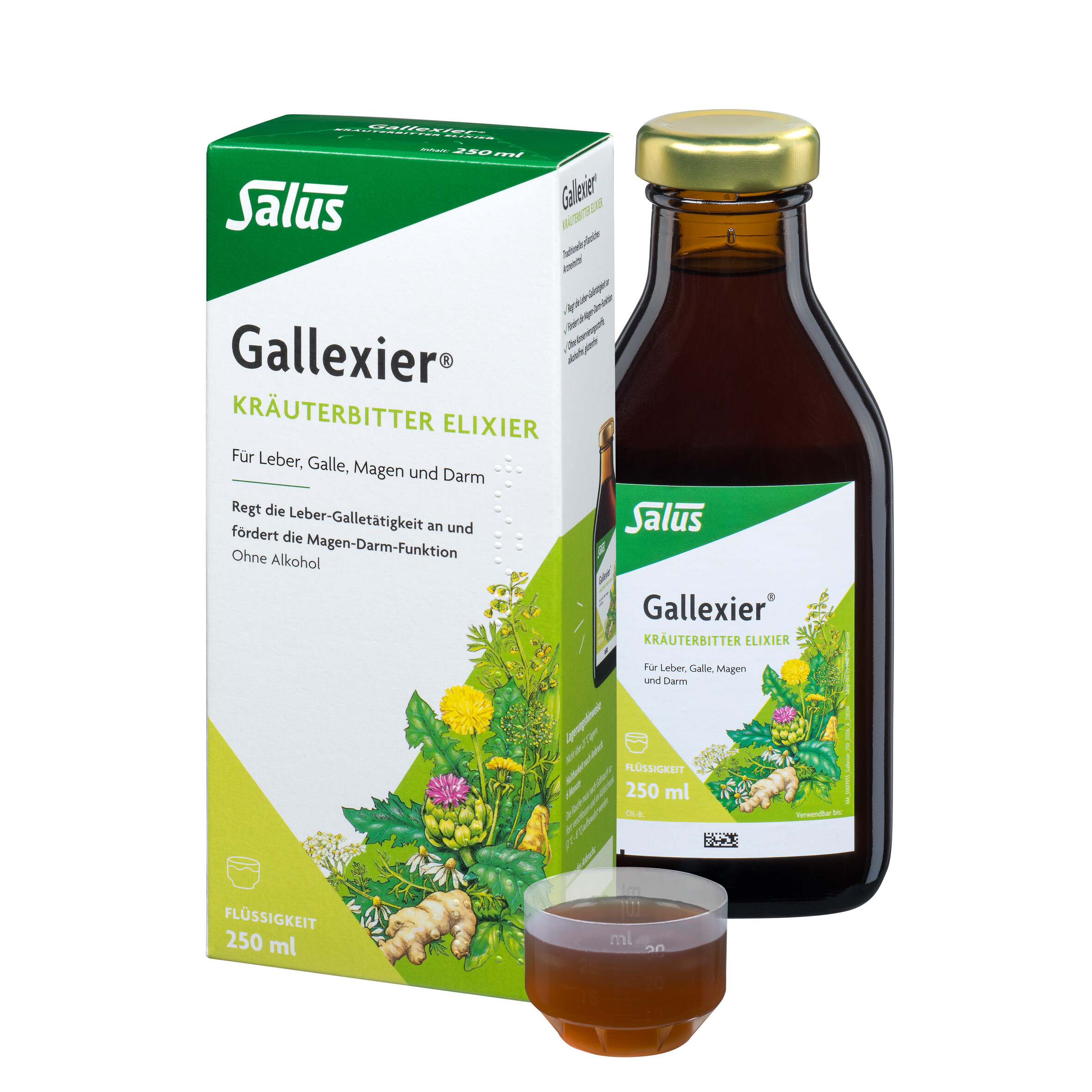 GALLEXIER Kräuterbitter Elixier Salus Flü.z.E. GALLEXIER Kräuterbitter Elixier Salus Flü.z.E.