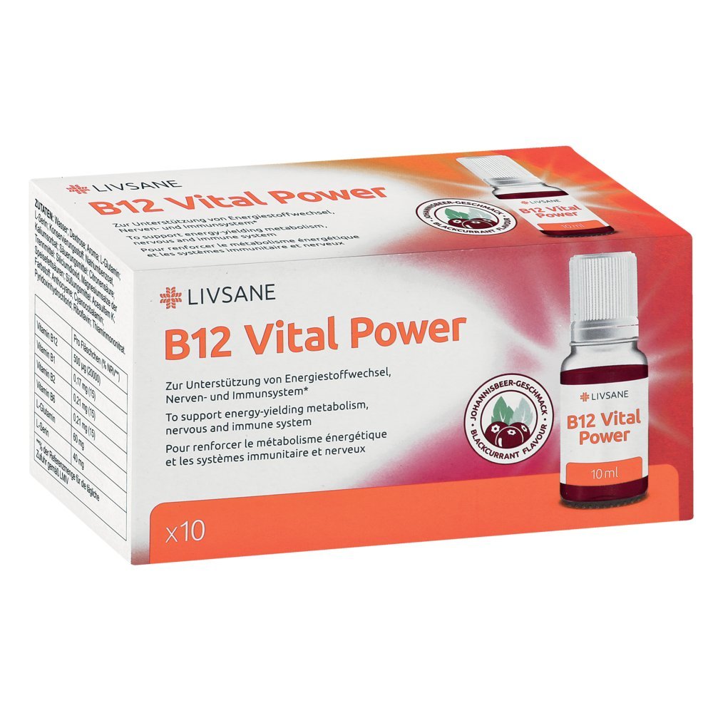 LIVSANE B12 Vital Power Trinkampullen LIVSANE B12 Vital Power Trinkampullen