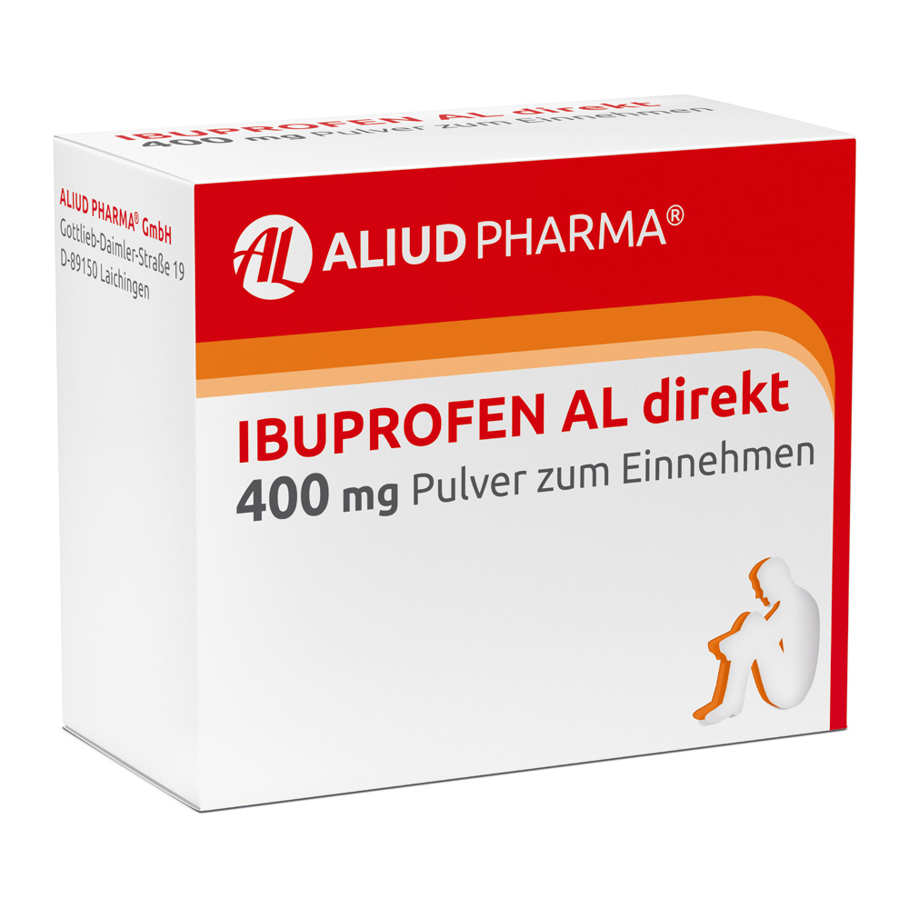 Ibuprofen AL direkt 400 mg Pulver bei Fieber und Schmerzen Ibuprofen AL direkt 400 mg Pulver bei Fieber und Schmerzen