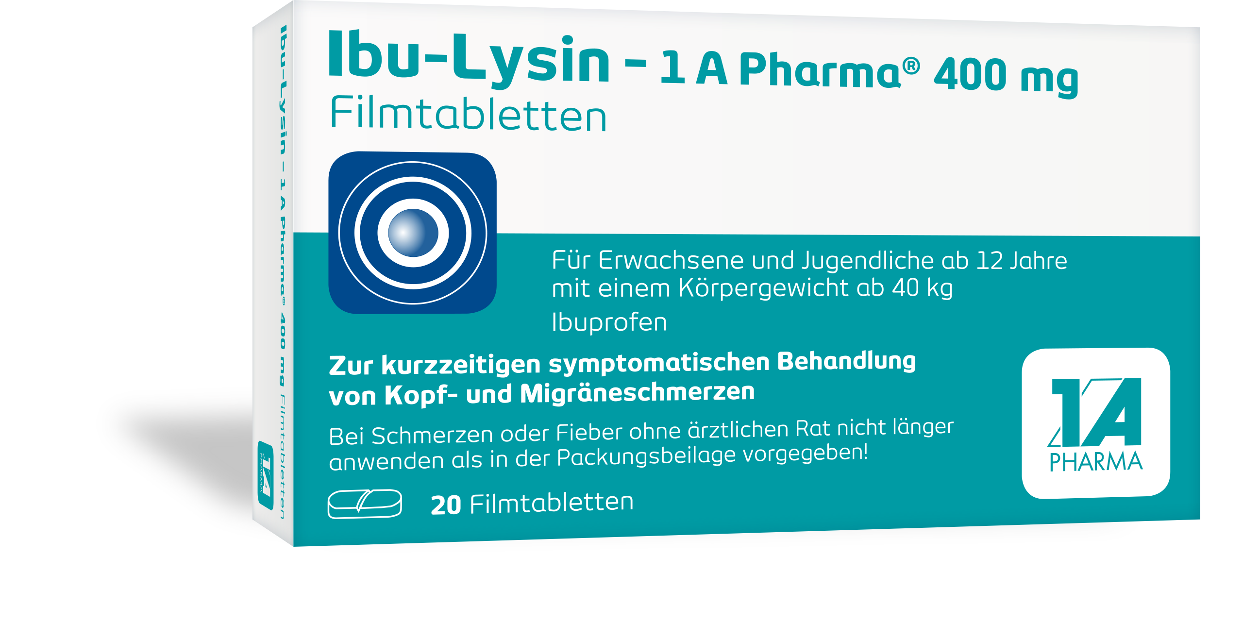 IBU-LYSIN 1A Pharma 400 mg Filmtabletten IBU-LYSIN 1A Pharma 400 mg Filmtabletten