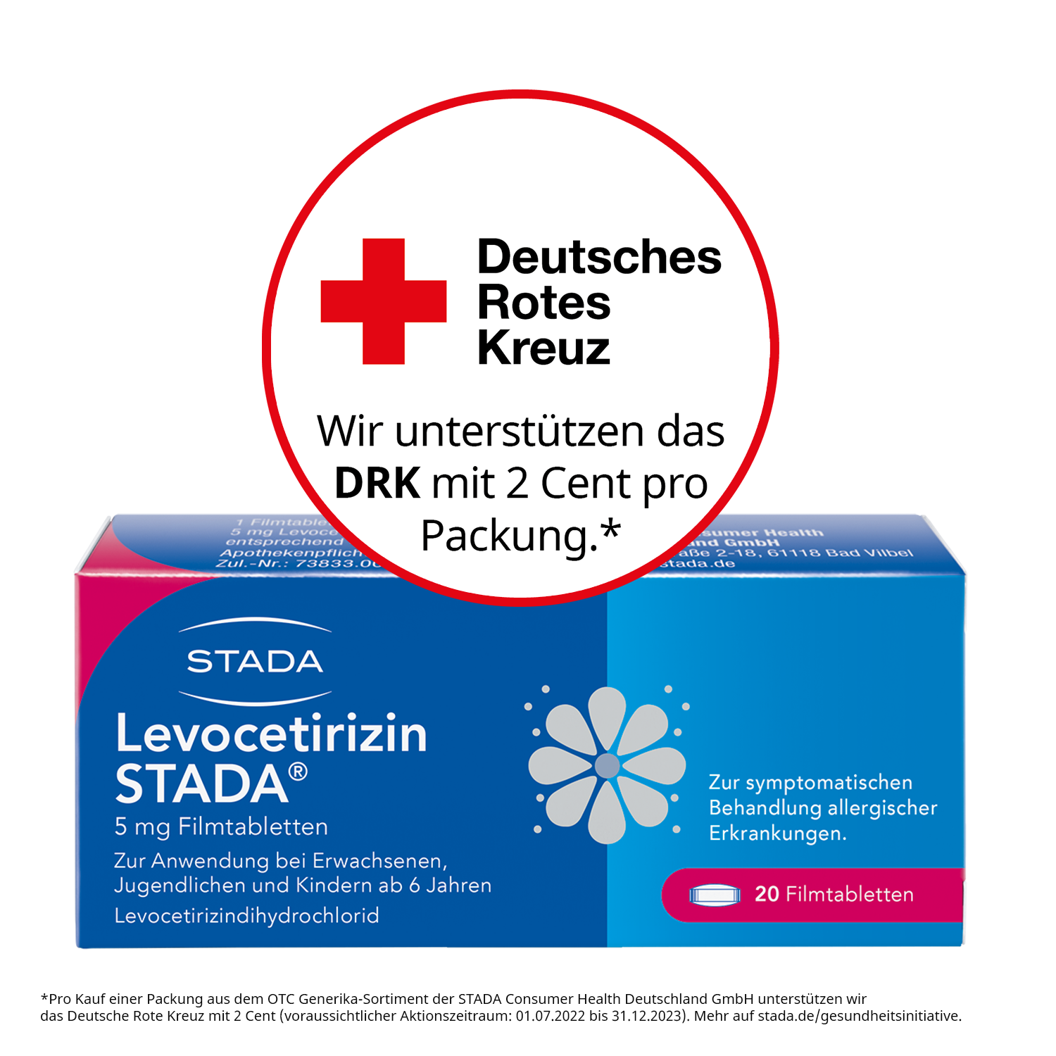 LEVOCETIRIZIN STADA 5 mg Filmtabletten LEVOCETIRIZIN STADA 5 mg Filmtabletten