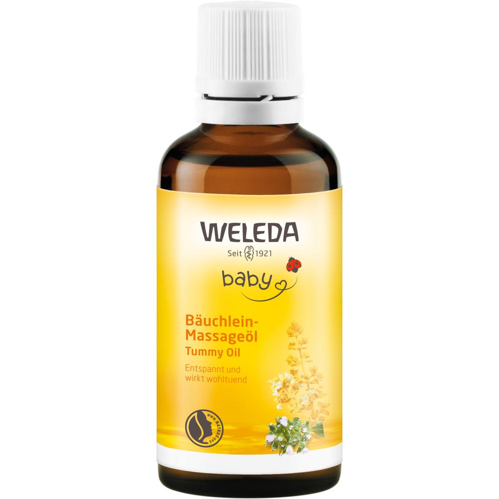 Weleda Baby Bäuchlein-Massageöl - pflegt und entspannt Weleda Baby Bäuchlein-Massageöl - pflegt und entspannt