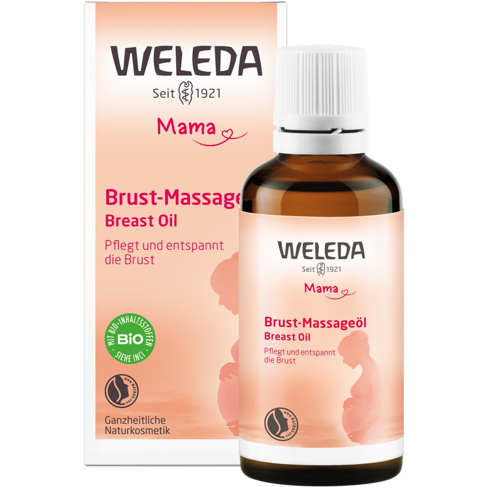 Weleda Brust-Massageöl - Pflegt und entspannt die Brust Weleda Brust-Massageöl - Pflegt und entspannt die Brust