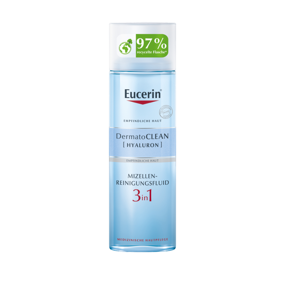EUCERIN DermatoCLEAN Hyal.Miz.Reinigungsfluid 3in1 EUCERIN DermatoCLEAN Hyal.Miz.Reinigungsfluid 3in1