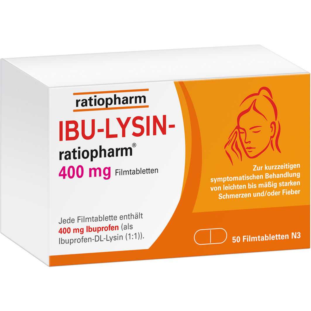 IBU-LYSIN-ratiopharm 400 mg Filmtabletten IBU-LYSIN-ratiopharm 400 mg Filmtabletten
