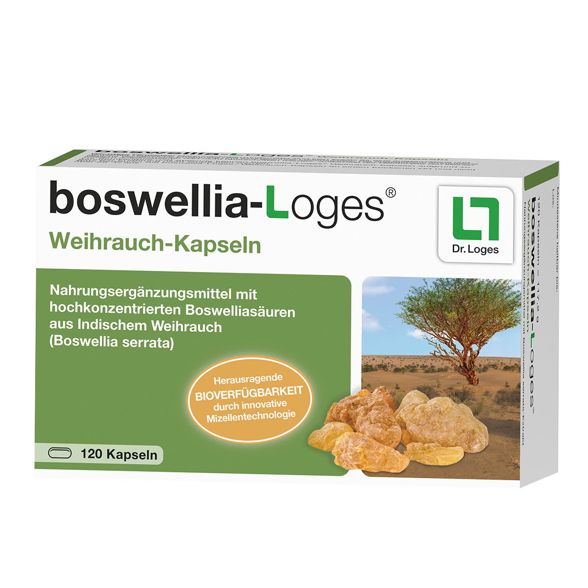 BOSWELLIA-LOGES Weihrauch-Kapseln BOSWELLIA-LOGES Weihrauch-Kapseln