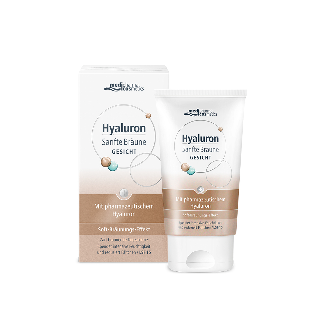 HYALURON SANFTE Bräune Gesichtspflege Creme HYALURON SANFTE Bräune Gesichtspflege Creme