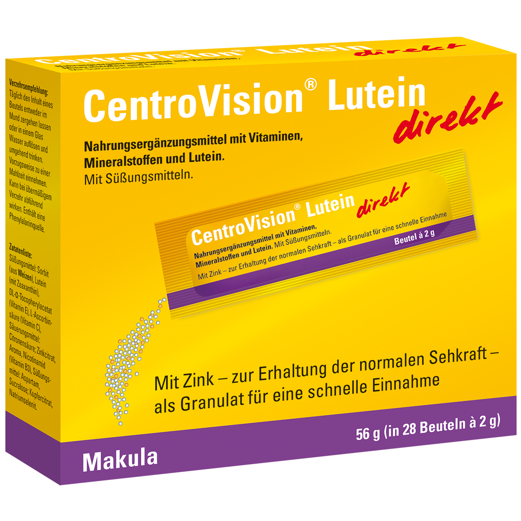 CENTROVISION Lutein direkt Granulat CENTROVISION Lutein direkt Granulat