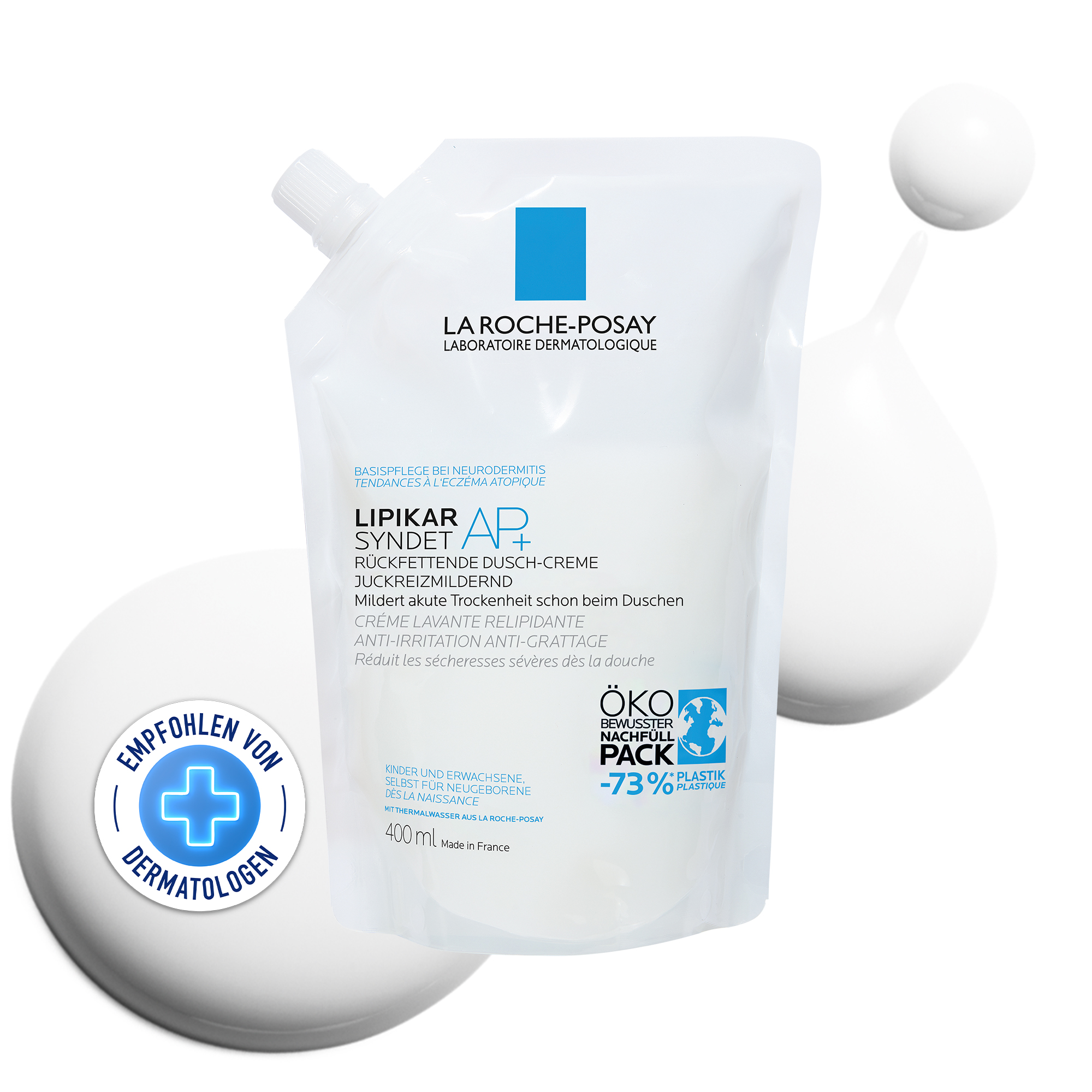 LA ROCHE-POSAY Lipikar Syndet AP+ Nachfüllpack LA ROCHE-POSAY Lipikar Syndet AP+ Nachfüllpack