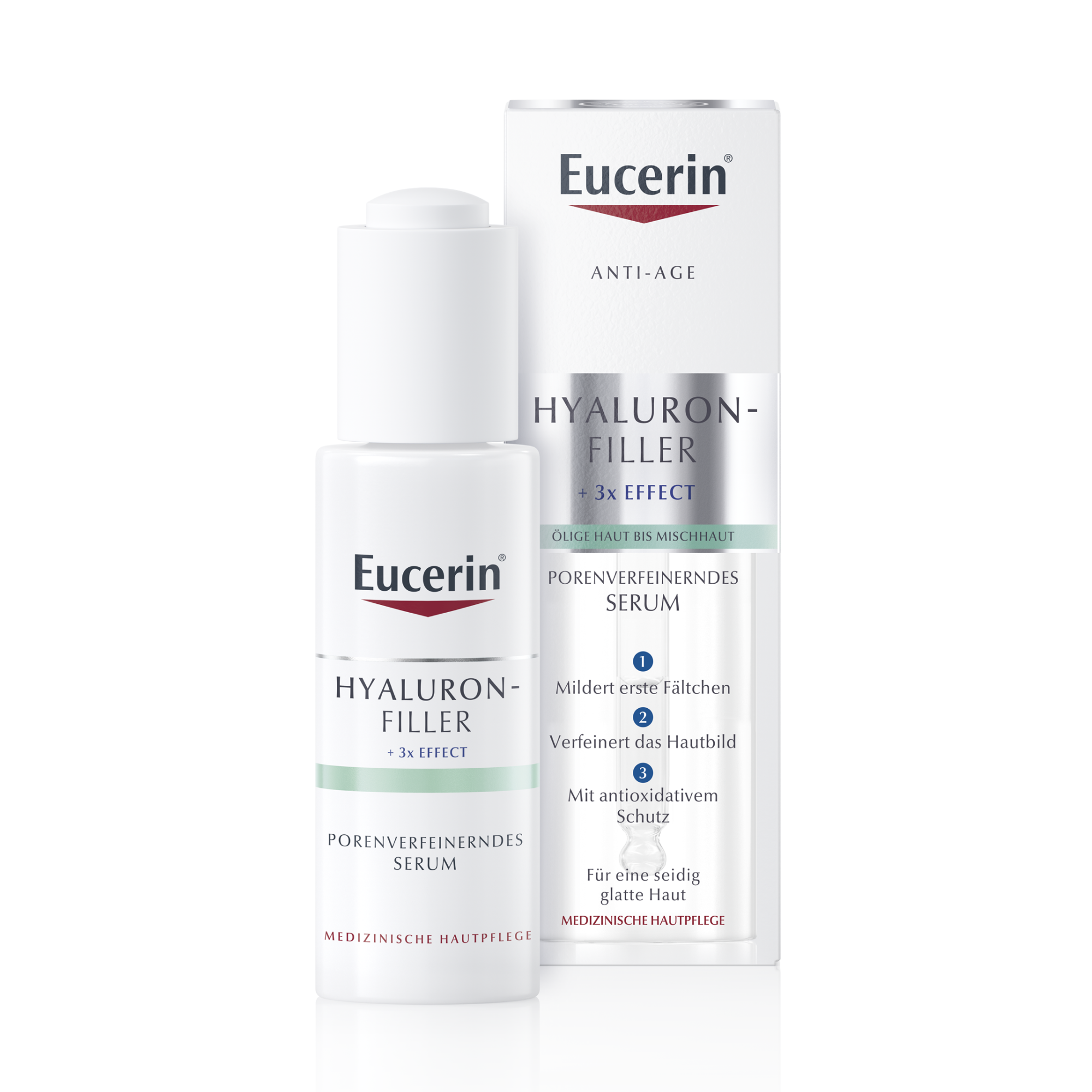 EUCERIN Anti-Age Hyaluron-Filler porenverf.Serum EUCERIN Anti-Age Hyaluron-Filler porenverf.Serum