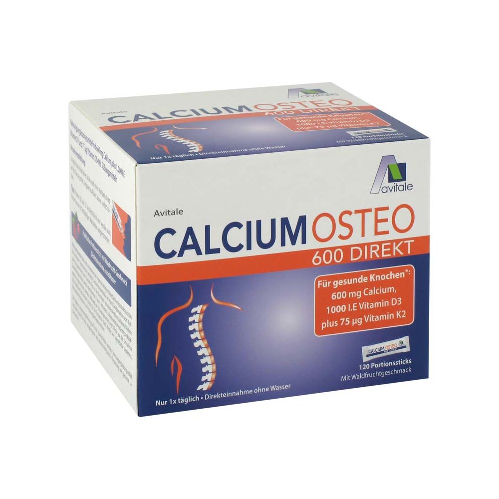 CALCIUM OSTEO 600 Direkt Portionssticks CALCIUM OSTEO 600 Direkt Portionssticks
