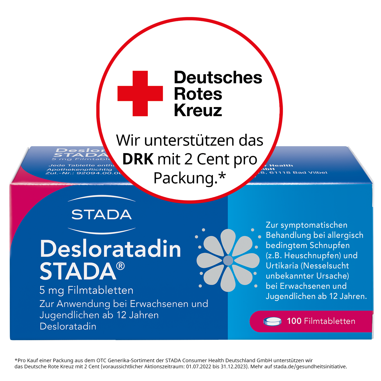 DESLORATADIN STADA 5 mg Filmtabletten DESLORATADIN STADA 5 mg Filmtabletten
