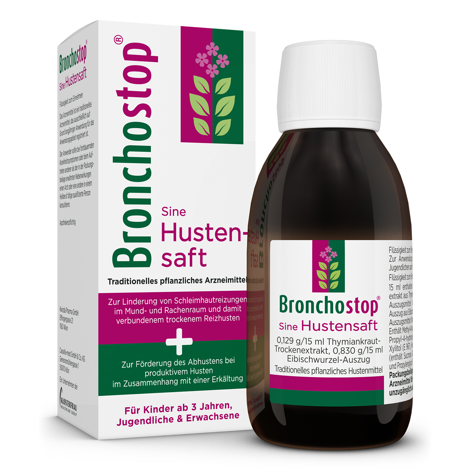 BRONCHOSTOP Sine Hustensaft BRONCHOSTOP Sine Hustensaft