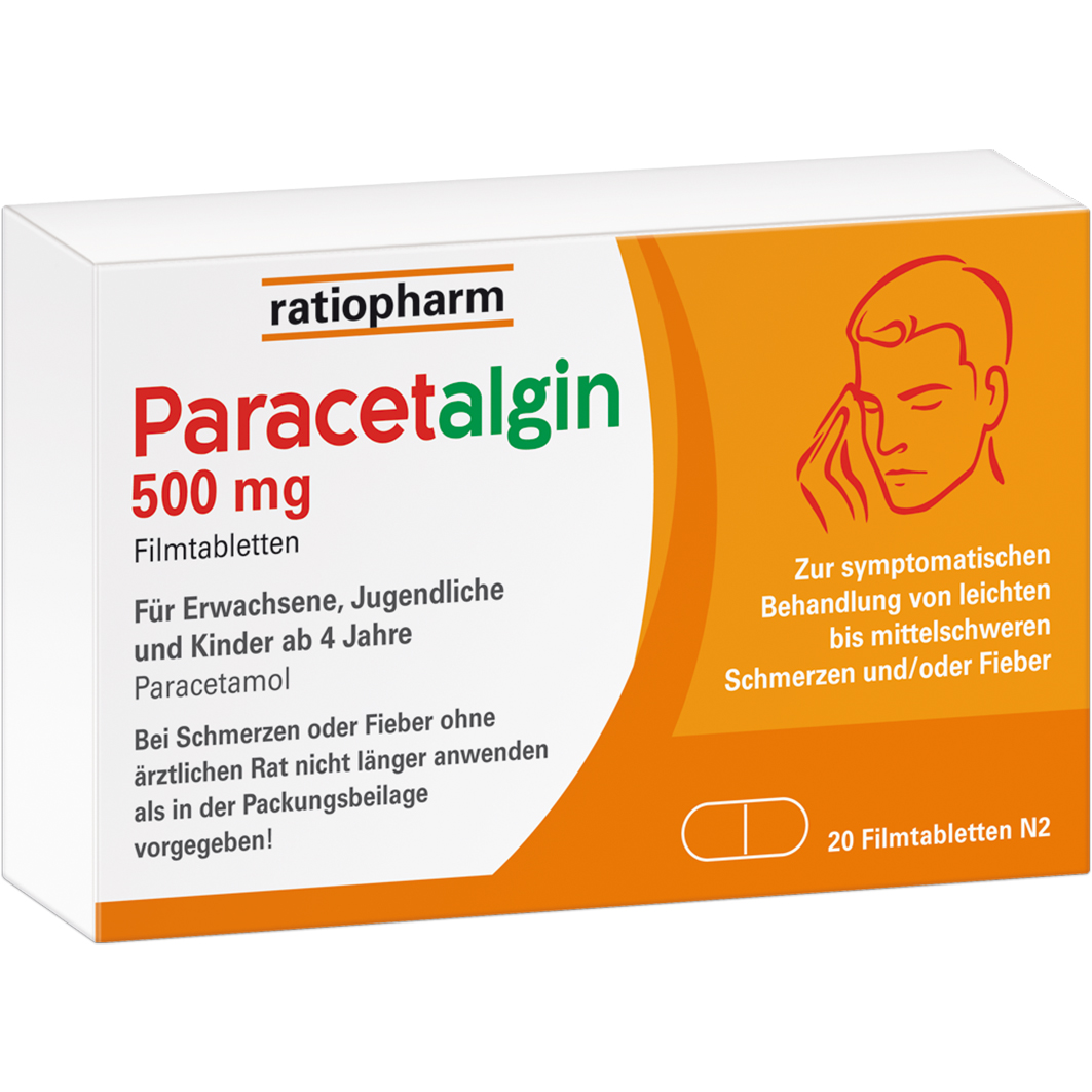 PARACETALGIN 500 mg Filmtabletten PARACETALGIN 500 mg Filmtabletten