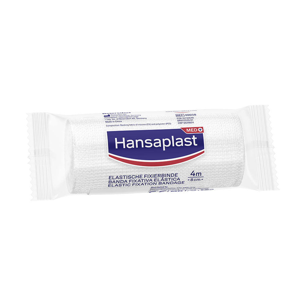 HANSAPLAST elastische Fixierb.gekreppt 8 cmx4 m HANSAPLAST elastische Fixierb.gekreppt 8 cmx4 m
