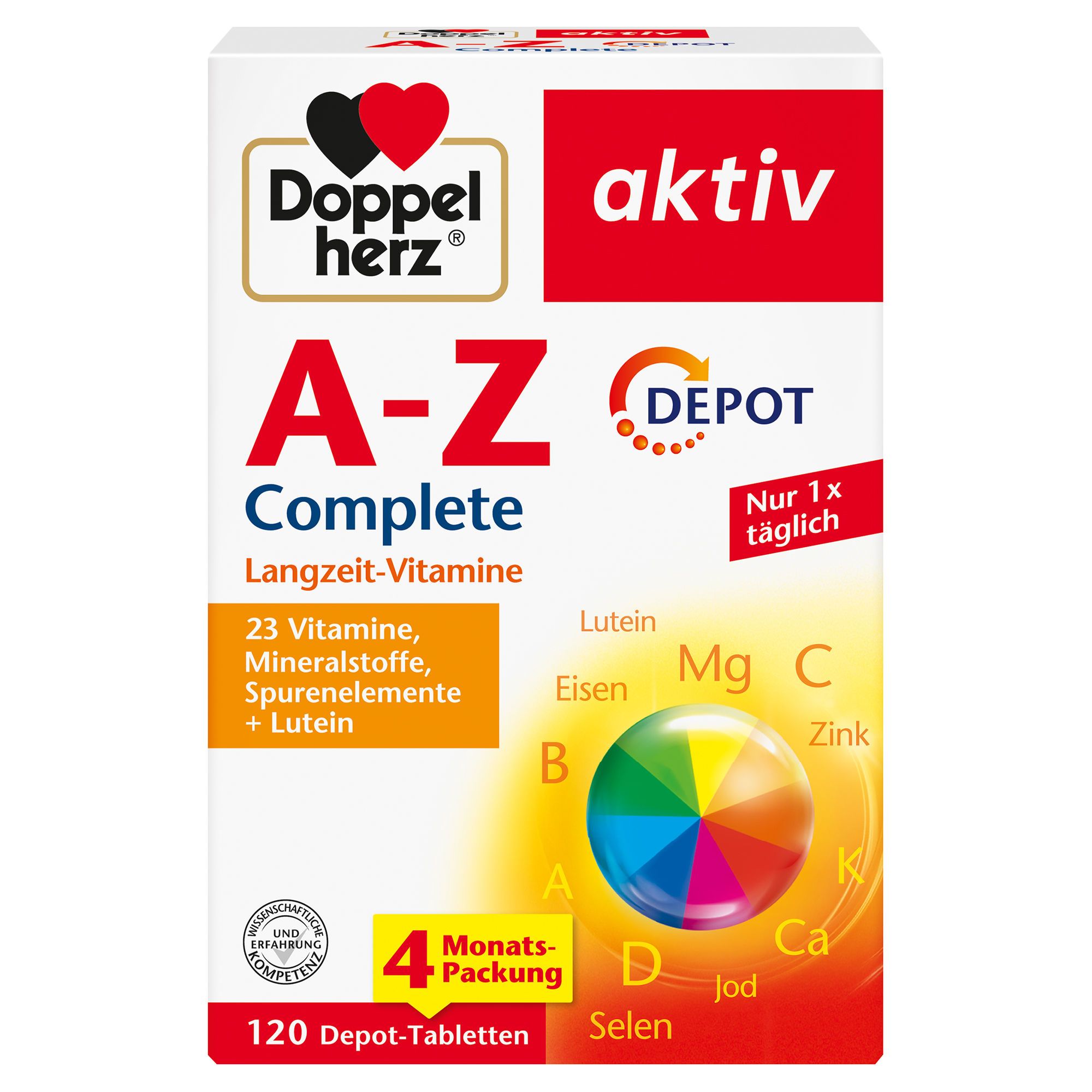 DOPPELHERZ A-Z Complete Depot Tabletten DOPPELHERZ A-Z Complete Depot Tabletten