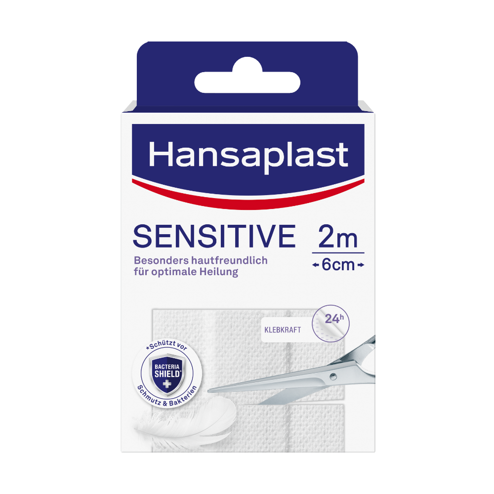 HANSAPLAST Sensitive Pflast.hypoallergen 6 cmx2 m HANSAPLAST Sensitive Pflast.hypoallergen 6 cmx2 m