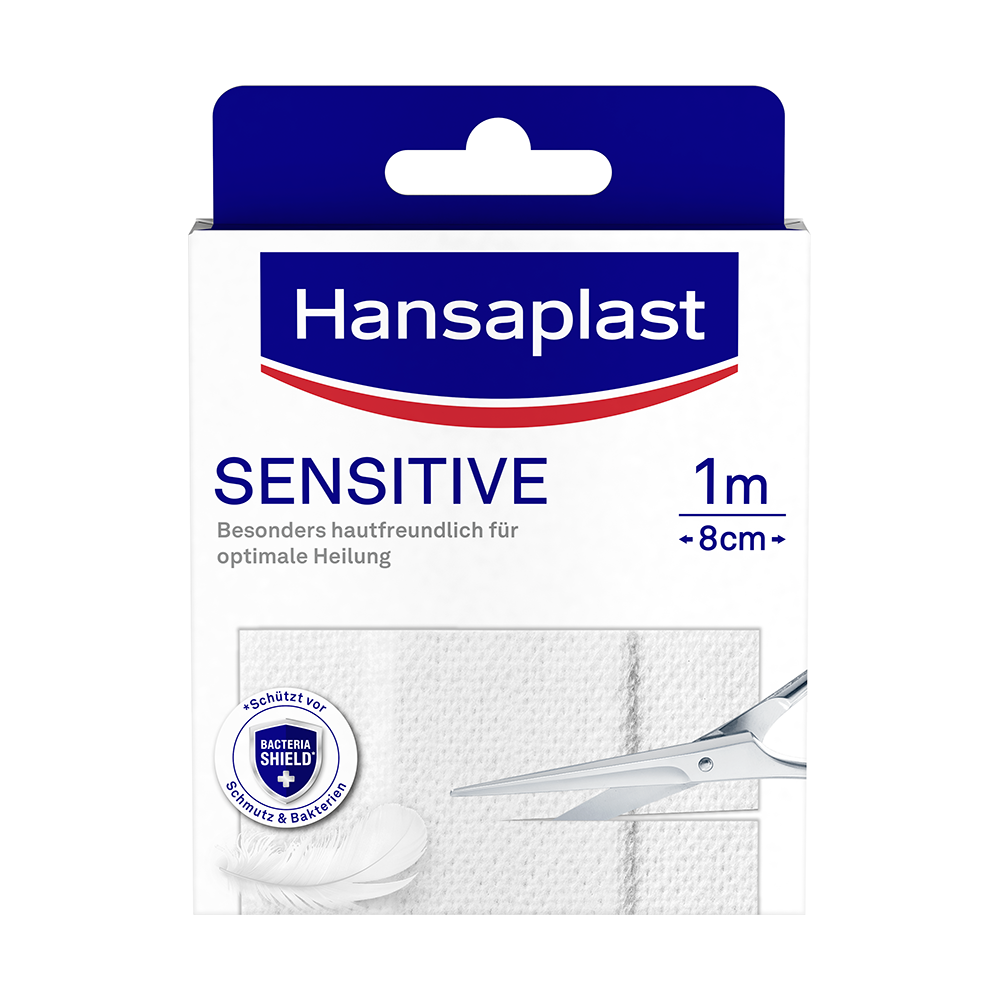 HANSAPLAST Sensitive Pflast.hypoallergen 8 cmx1 m HANSAPLAST Sensitive Pflast.hypoallergen 8 cmx1 m