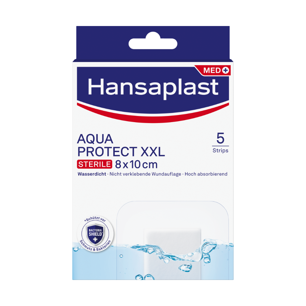 HANSAPLAST Aqua Protect Wundverb.steril 8x10 cm HANSAPLAST Aqua Protect Wundverb.steril 8x10 cm