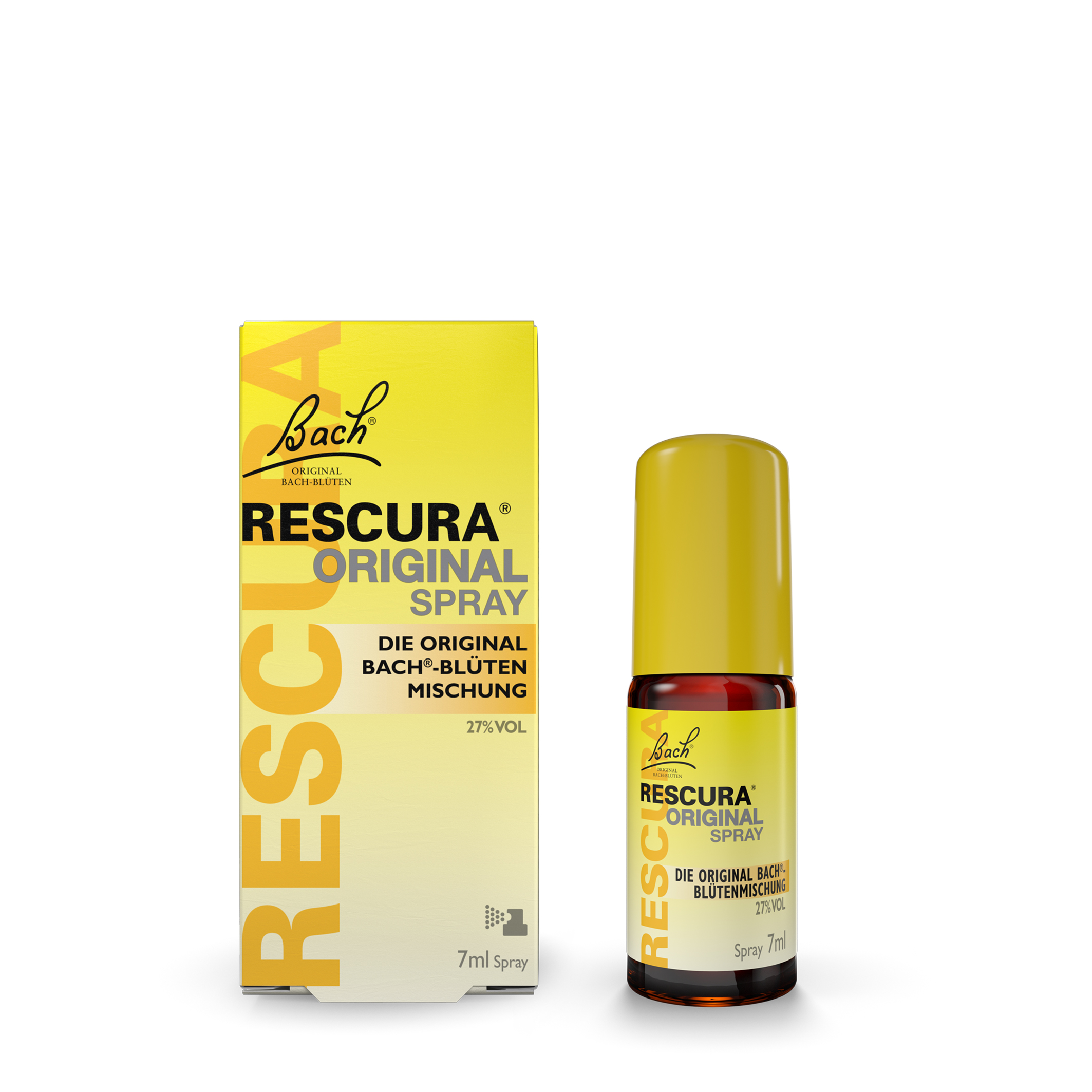 Bach RESCURA® Spray mit Alkohol, 7ml Bach RESCURA® Spray mit Alkohol, 7ml