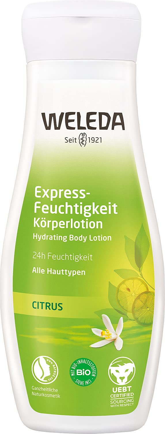 Weleda Express-Feuchtigkeit Körperlotion - alle Hauttypen Weleda Express-Feuchtigkeit Körperlotion - alle Hauttypen