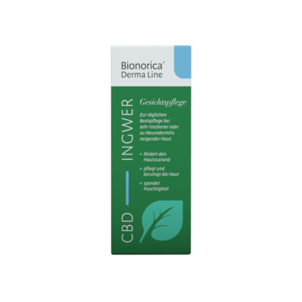 BIONORICA Derma Line Ingwer-CBD Gesichtspflege Cr. BIONORICA Derma Line Ingwer-CBD Gesichtspflege Cr.