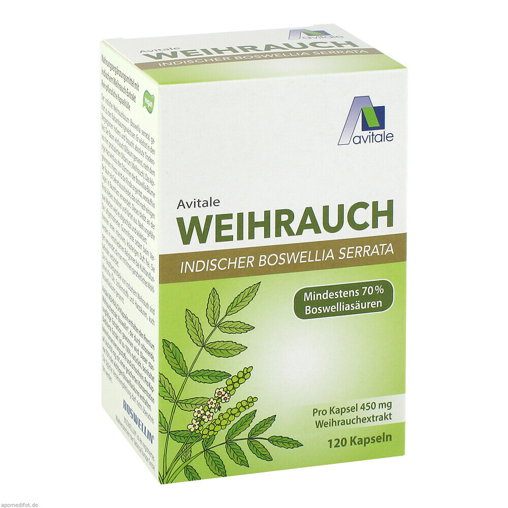 WEIHRAUCH 450 mg Boswellia Serrata Kapseln WEIHRAUCH 450 mg Boswellia Serrata Kapseln