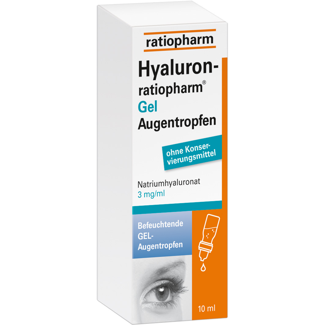 HYALURON-RATIOPHARM Gel Augentropfen HYALURON-RATIOPHARM Gel Augentropfen