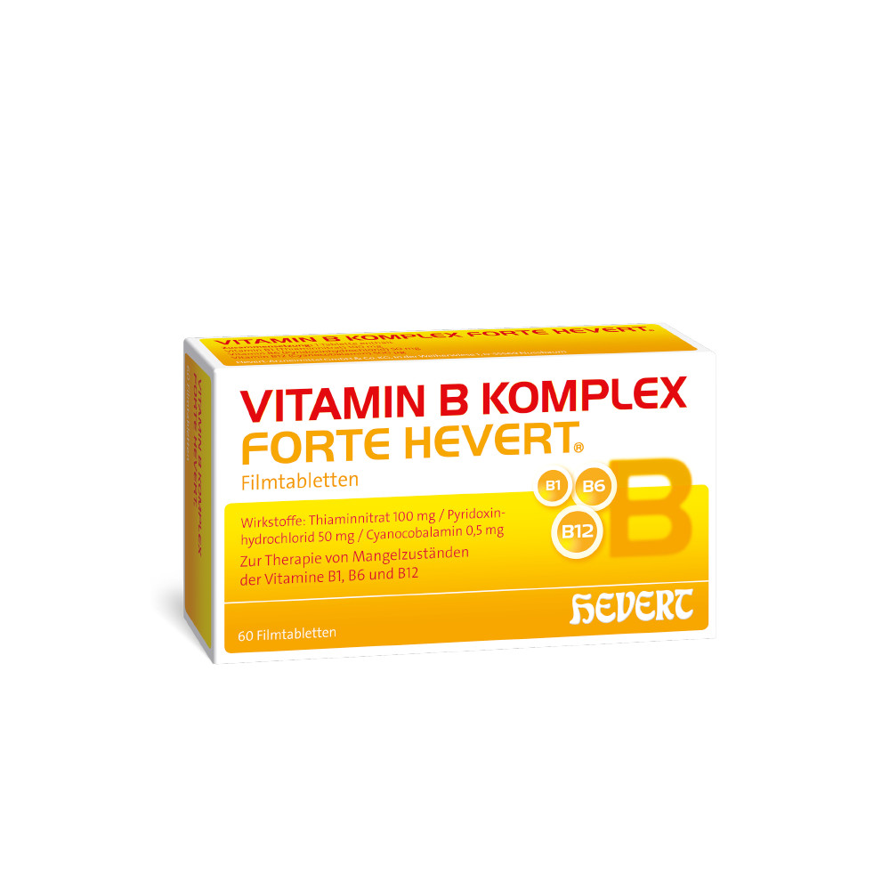 VITAMIN B KOMPLEX forte Hevert Tabletten VITAMIN B KOMPLEX forte Hevert Tabletten