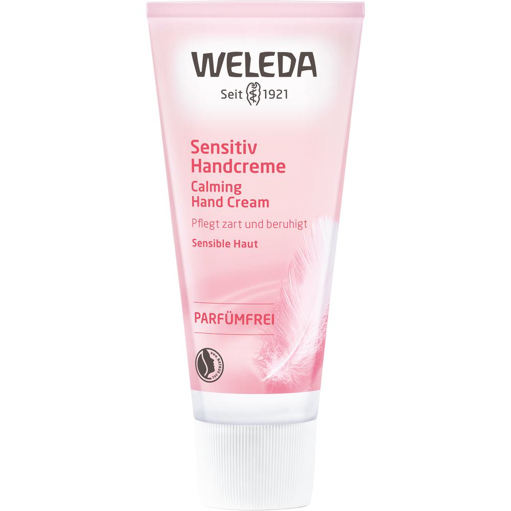 Weleda Sensitiv Handcreme - pflegt empfindliche Haut.Vegan Weleda Sensitiv Handcreme - pflegt empfindliche Haut.Vegan