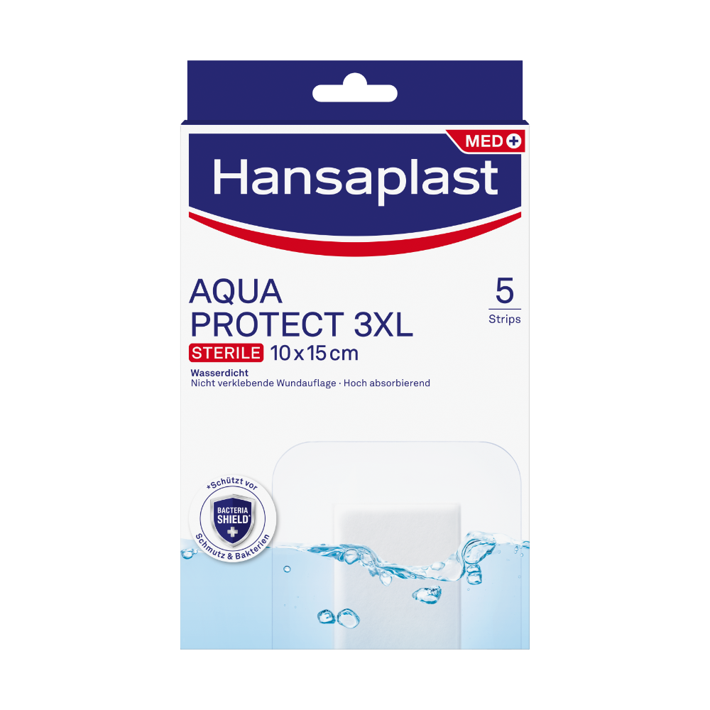 HANSAPLAST Aqua Protect Wundverb.steril 10x15 cm HANSAPLAST Aqua Protect Wundverb.steril 10x15 cm