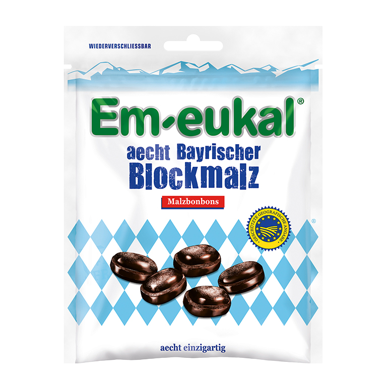 EM-EUKAL Bonbons aecht Bayrischer Blockmalz gg.Azh EM-EUKAL Bonbons aecht Bayrischer Blockmalz gg.Azh